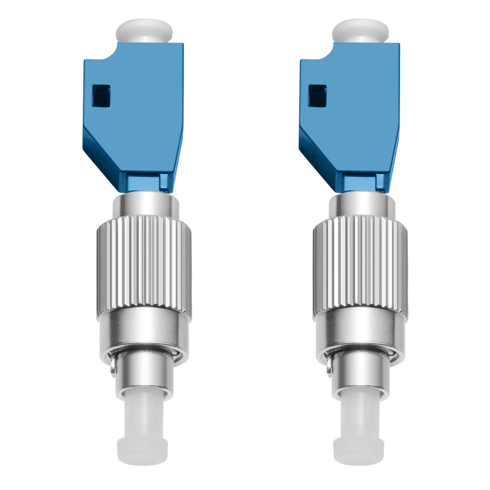 2 Pack-Visual Fault Locator Adapter, LC/UPC Female to FC/UPC Male Simplex Fib...