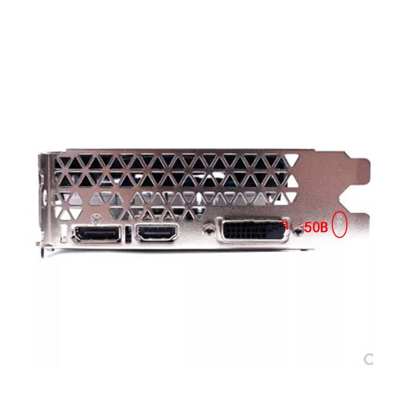 I/O IO shield for Colorful GTX1050Ti-4GD5 GTX1050Ti 4G Graphic Card Backplate