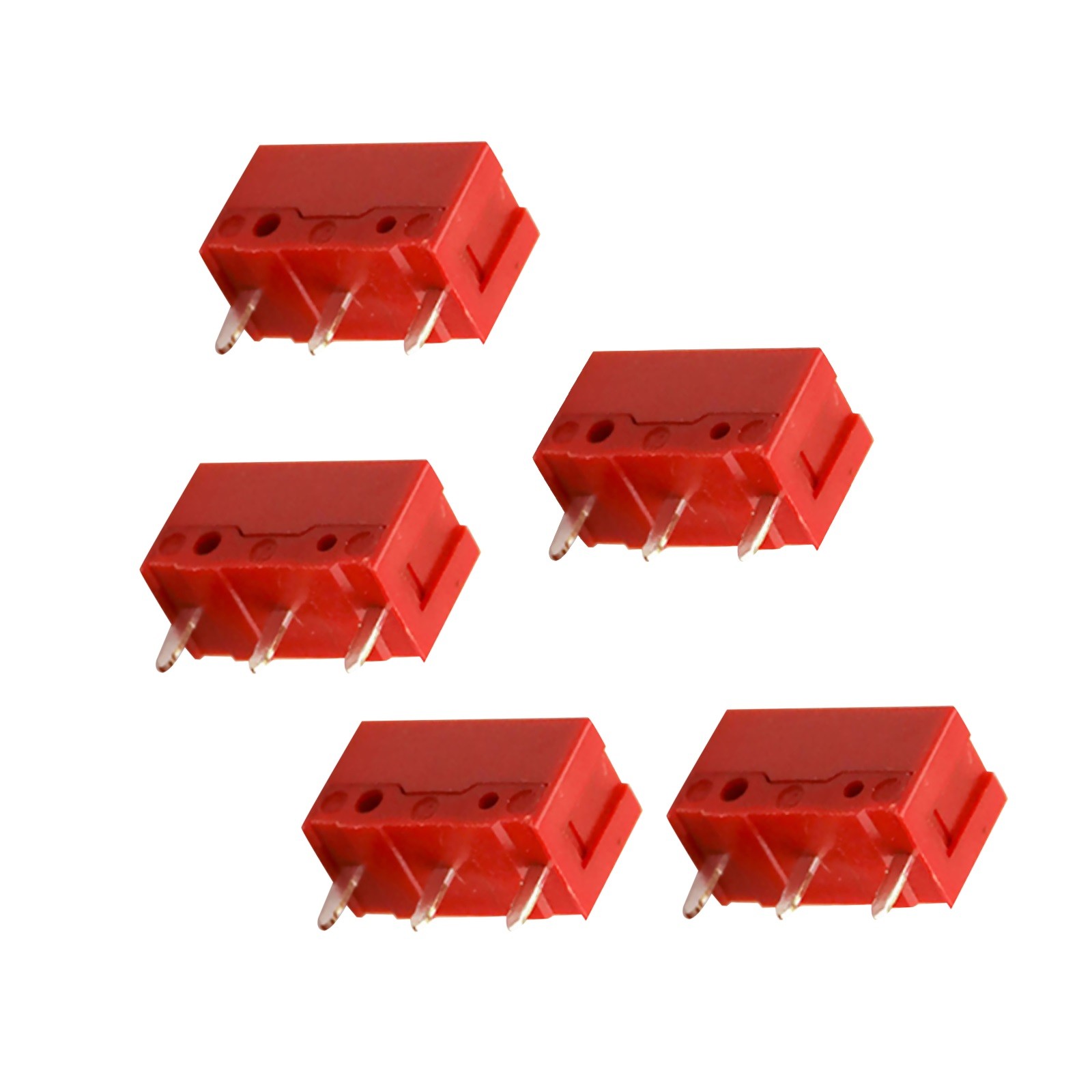 5Pcs 3Pin Gaming Micro Switch Buttons For Logitech G700 G502 Gaming Mice A