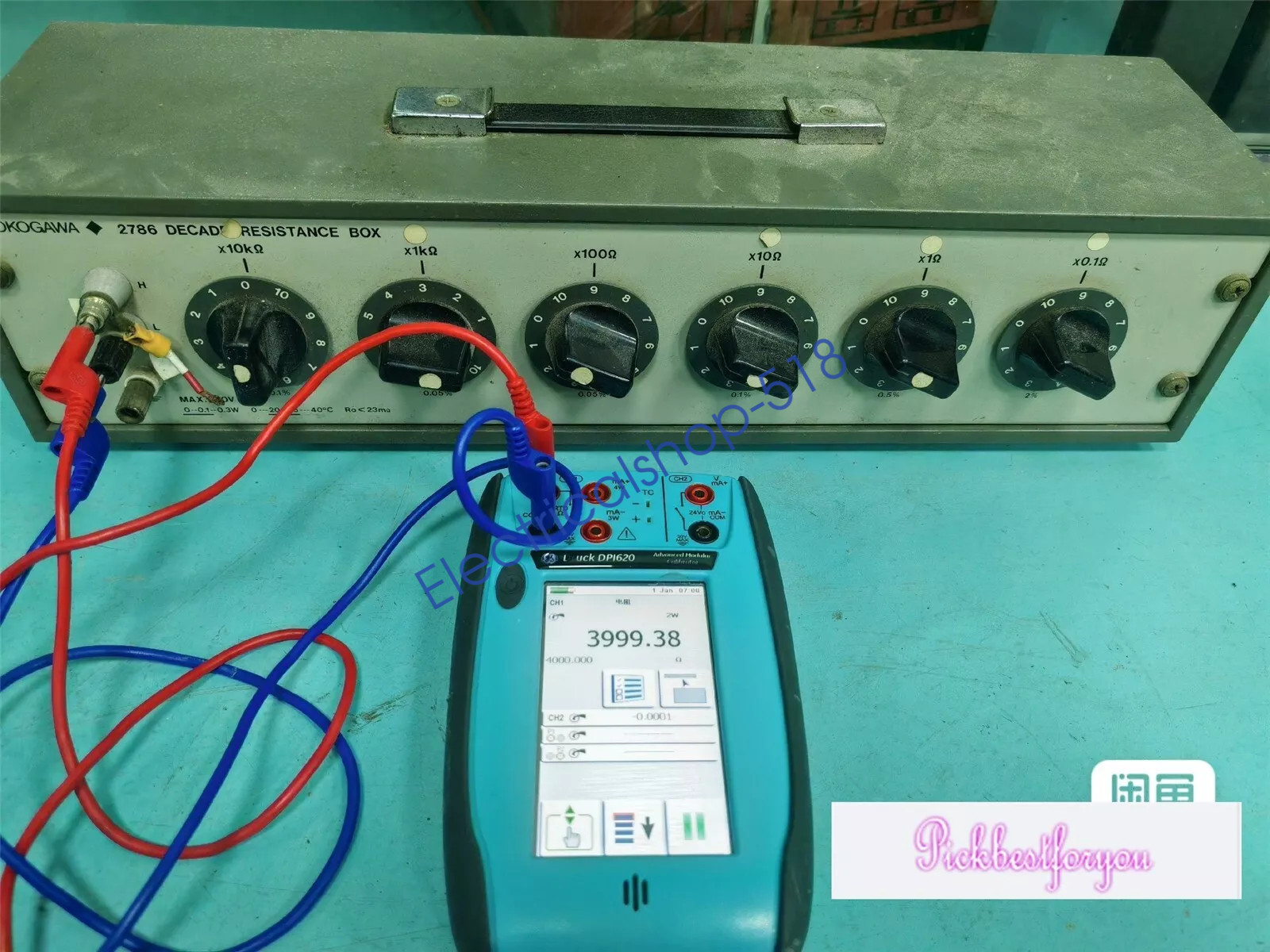 1 Pc USED Original DRUCK DPI620 Pressure Tester DHL/FedEx
