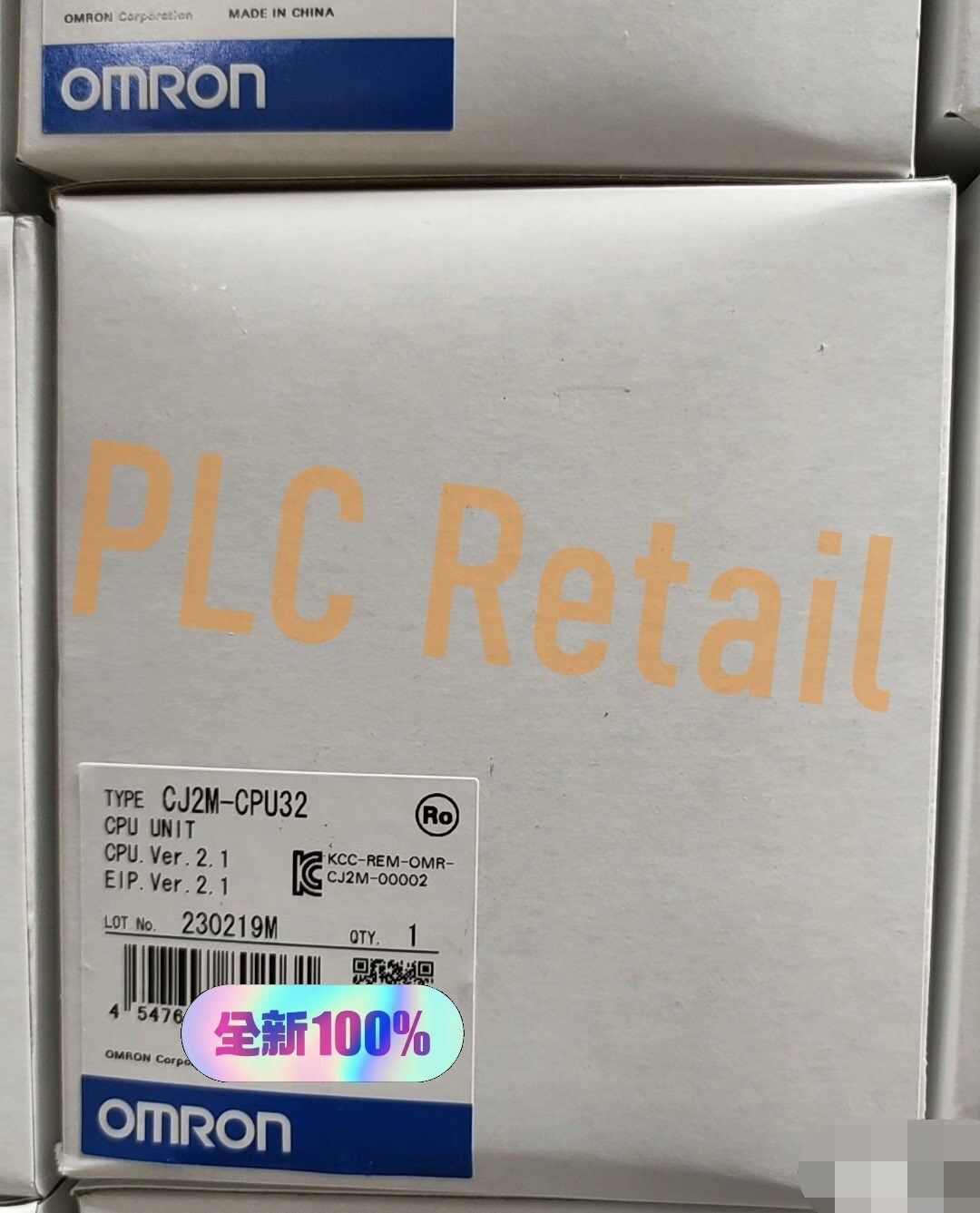 1PCS NEW Omron PLC controller CJ2M-CPU32 FedEx or DHL