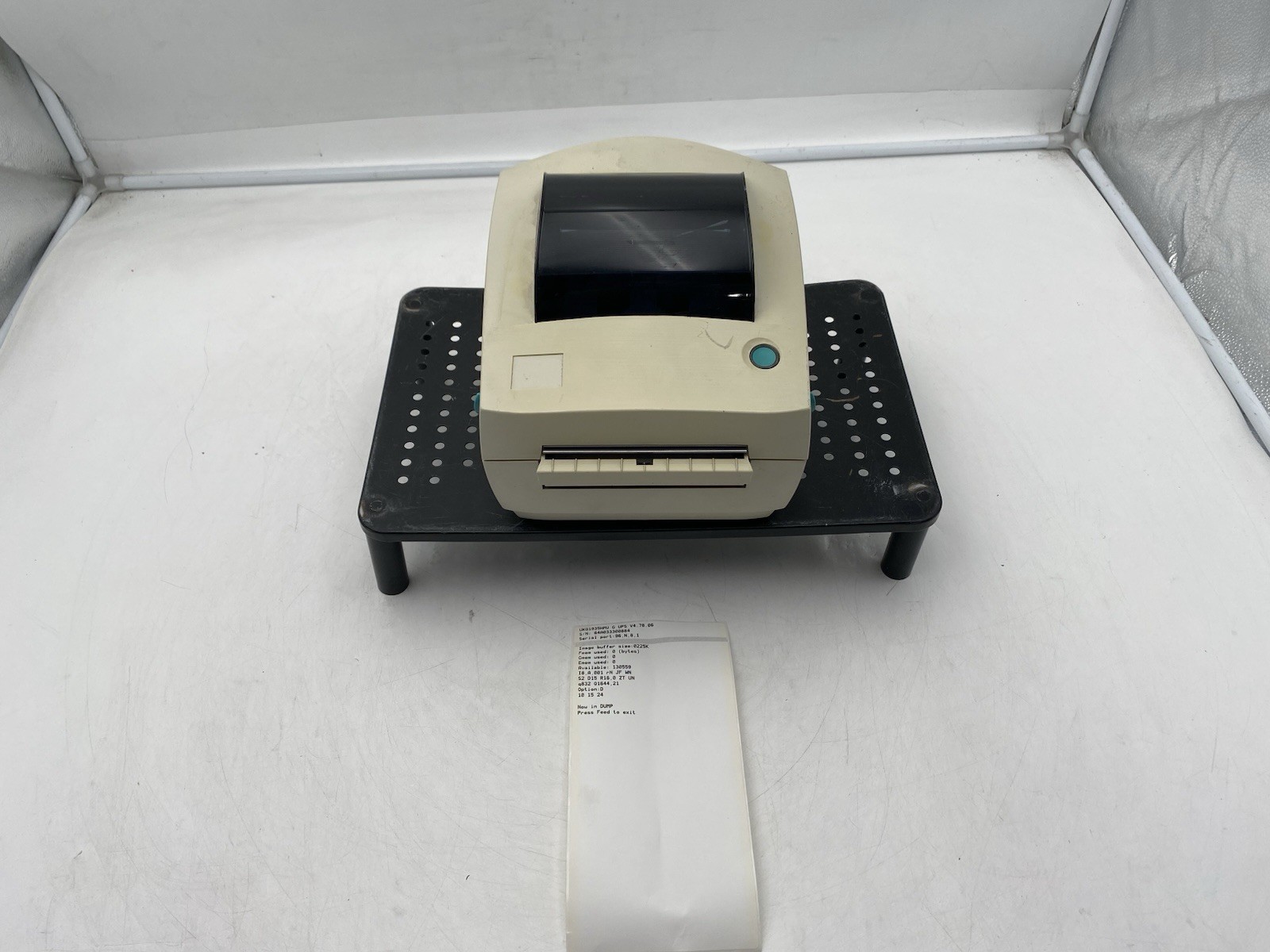 Eltron Zebra UPS LP2844PSAT Direct Thermal Label Printer