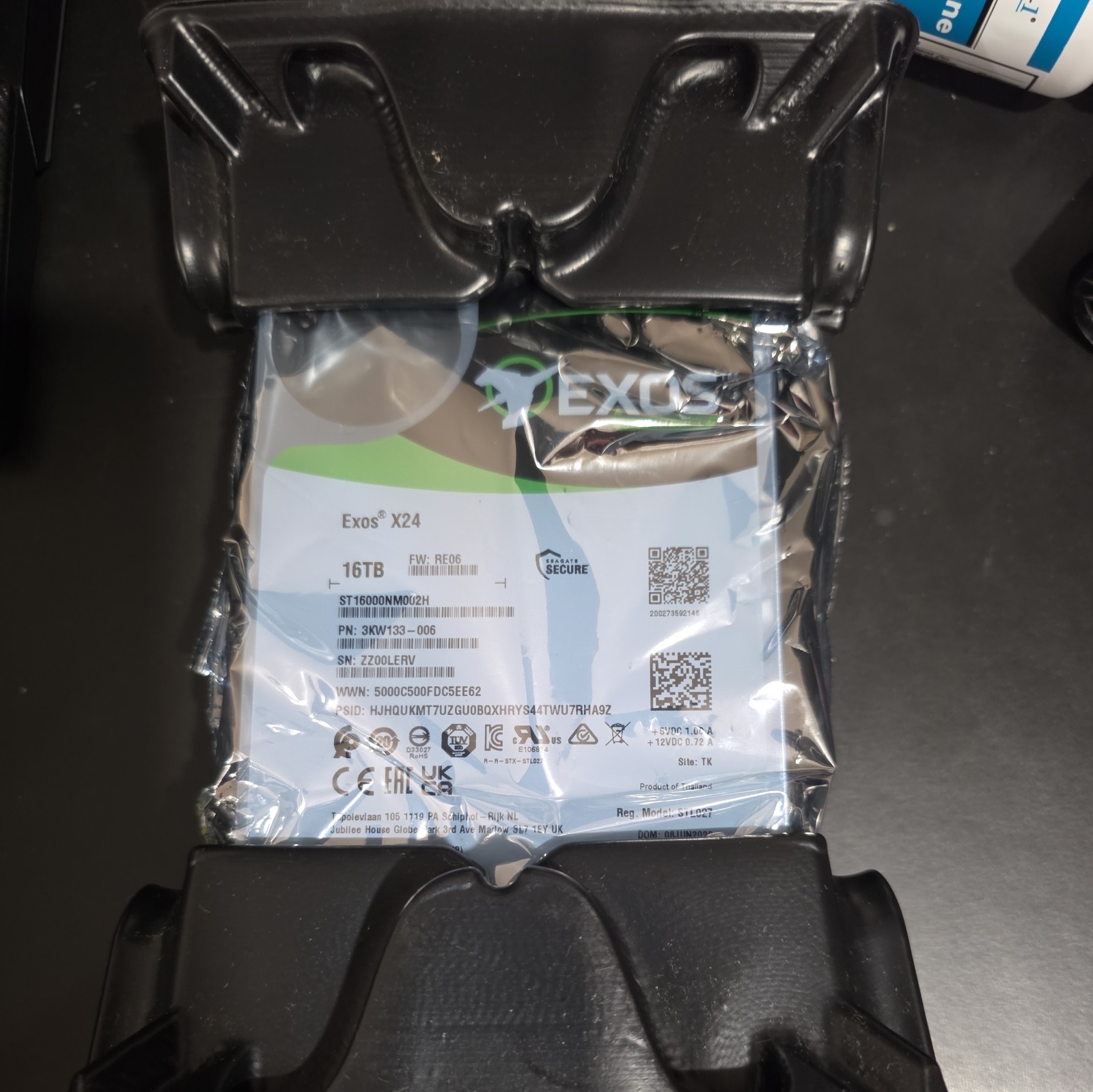NEW Unopen Seagate Exos X24 16 TB 3.5" 7200 RPM Hard Drive ST16000NM002H Sealed