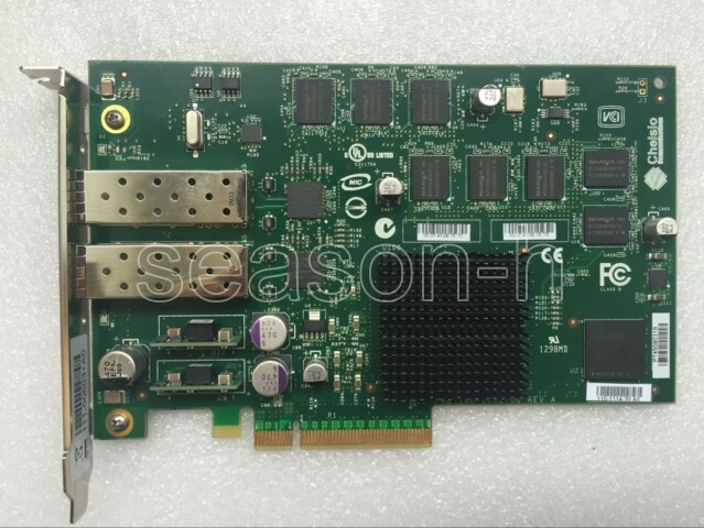 NetApp Dual-Port X1107A-R6 110-1114-30 10GbE PCIe 111-00603+A0 Chelsio Adapter