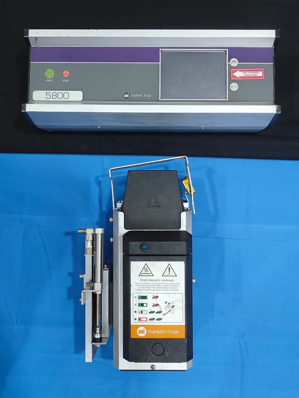 Markem-Imaje 5800 Inkjet Printer Case Coder Sell Set With Controller 5600 & 5800