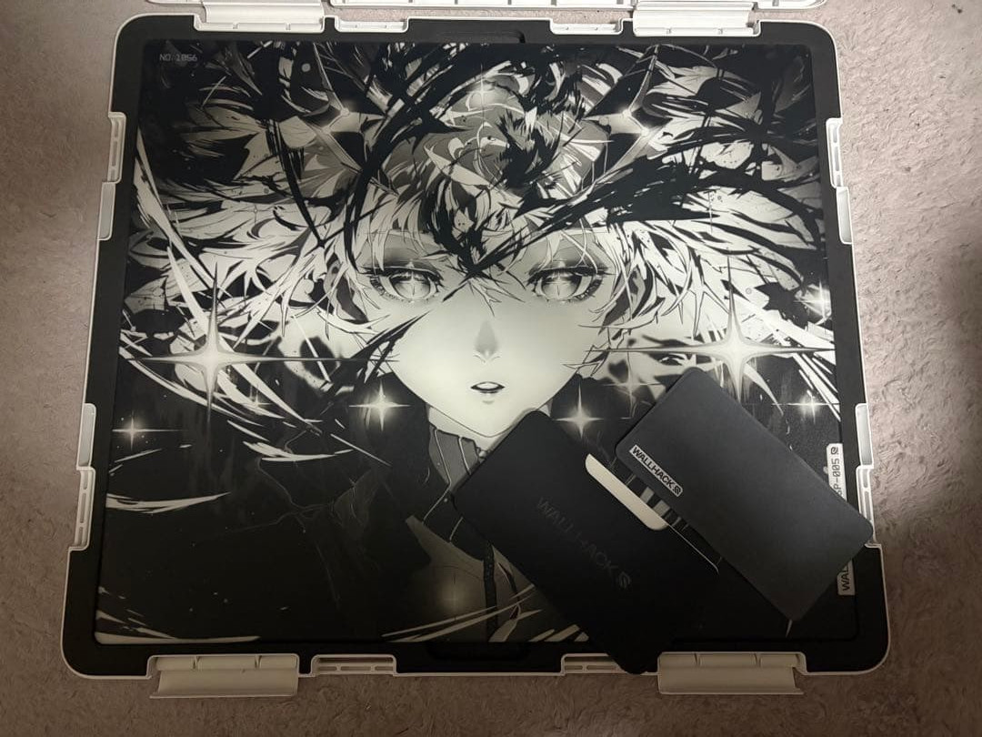 WALLHACK SP-005 Awakening Sora Gaming Glass Mousepad Limited Edition Japan