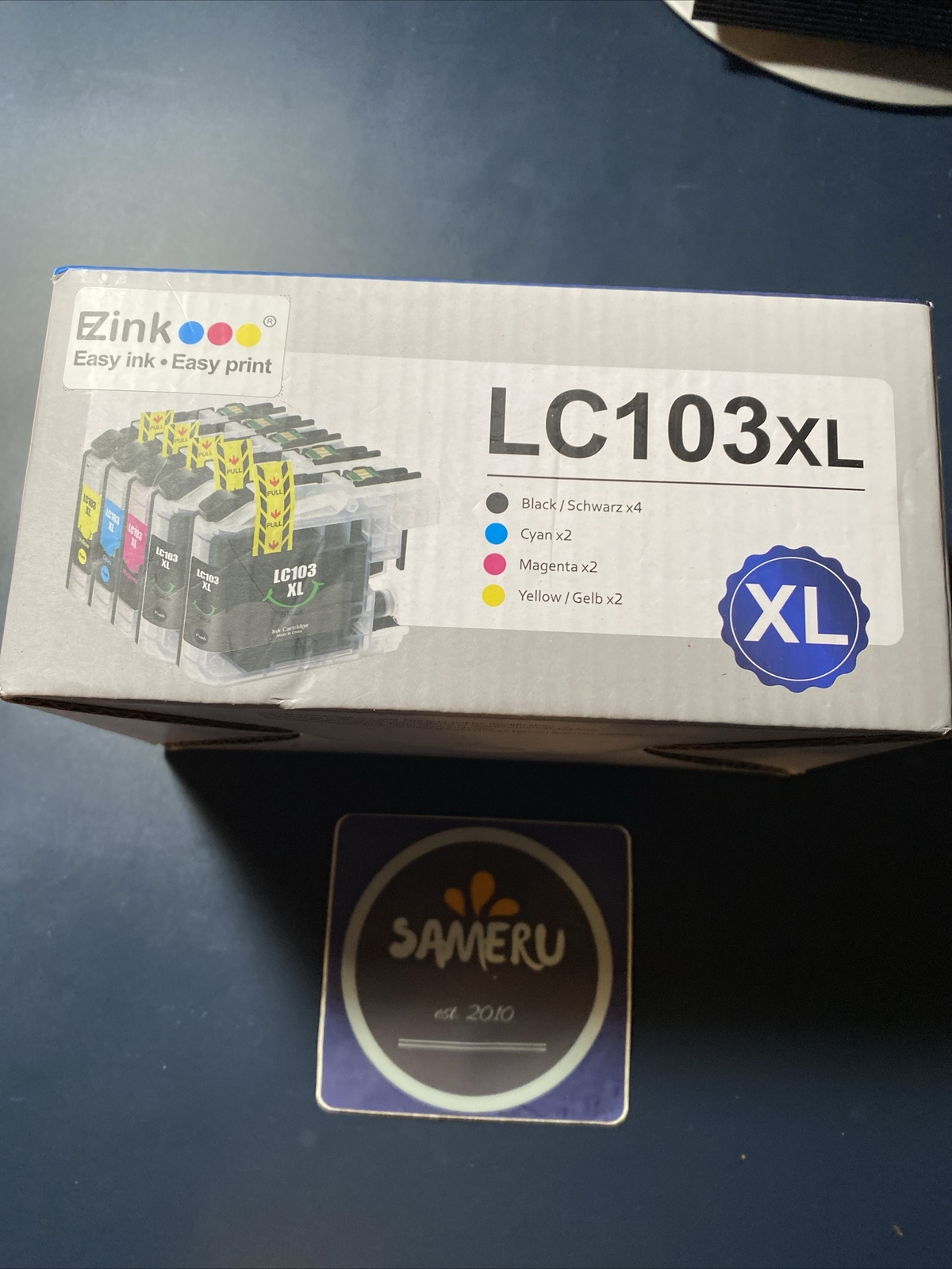 NEW EZ INK EASY INK LC103XL XL 10 PACK 4 BLACK 2 CYAN 2 MAGENTA 2 YELLOW SEALED