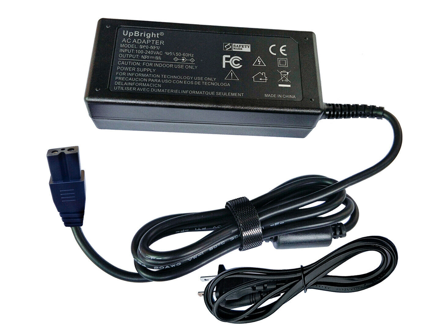 2-Prong AC DC Adapter For GVE GM95-120600-D FO Shan Shunde Guanyuda Power Supply
