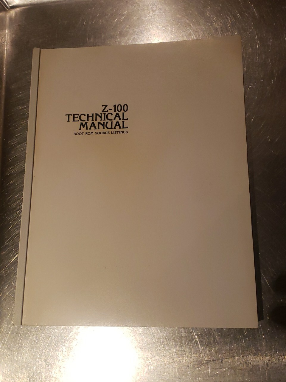 Rare Heathkit Z-100 Technical Manual: BOOT ROM Source Listings 1983 Employee 