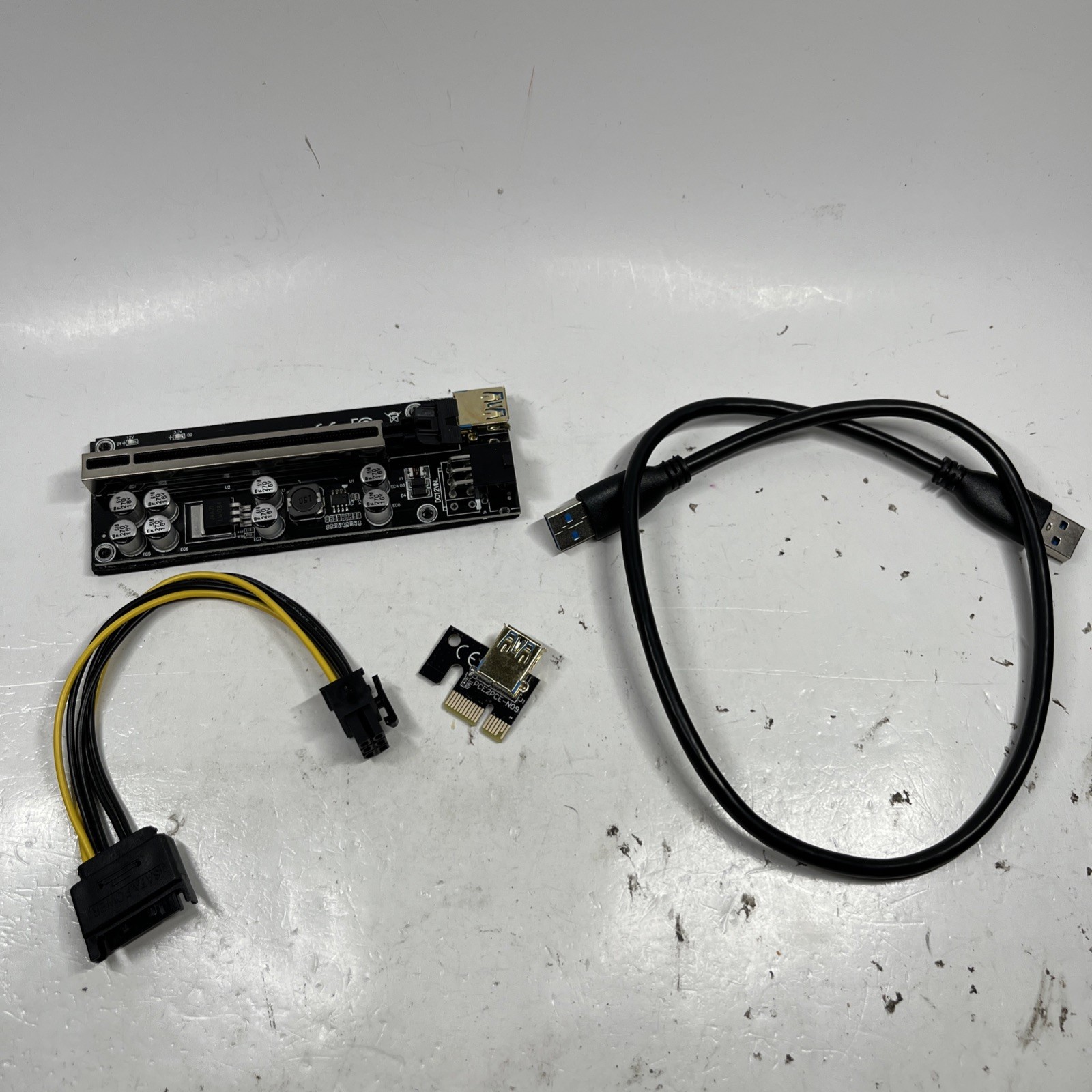 GPU Riser Card PCE164P-N09 VER009S Plus PCI-E 1x To 16x "SHIPS FREE"