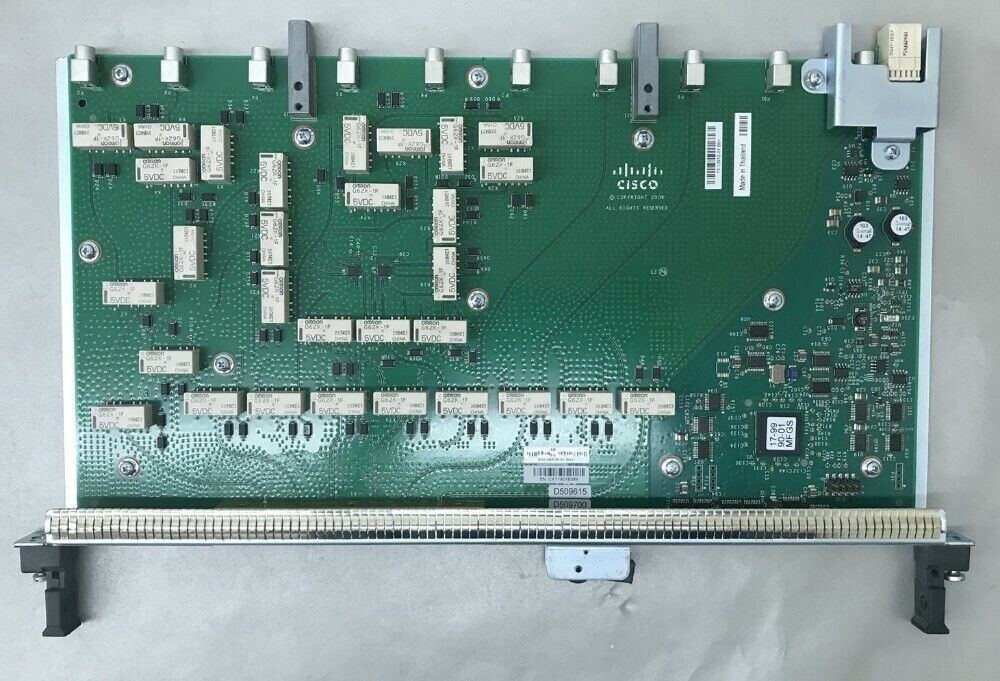 CISCO RFGW-10-RFSW1 V02 (800-34518-01 B1+) RF Switch Module