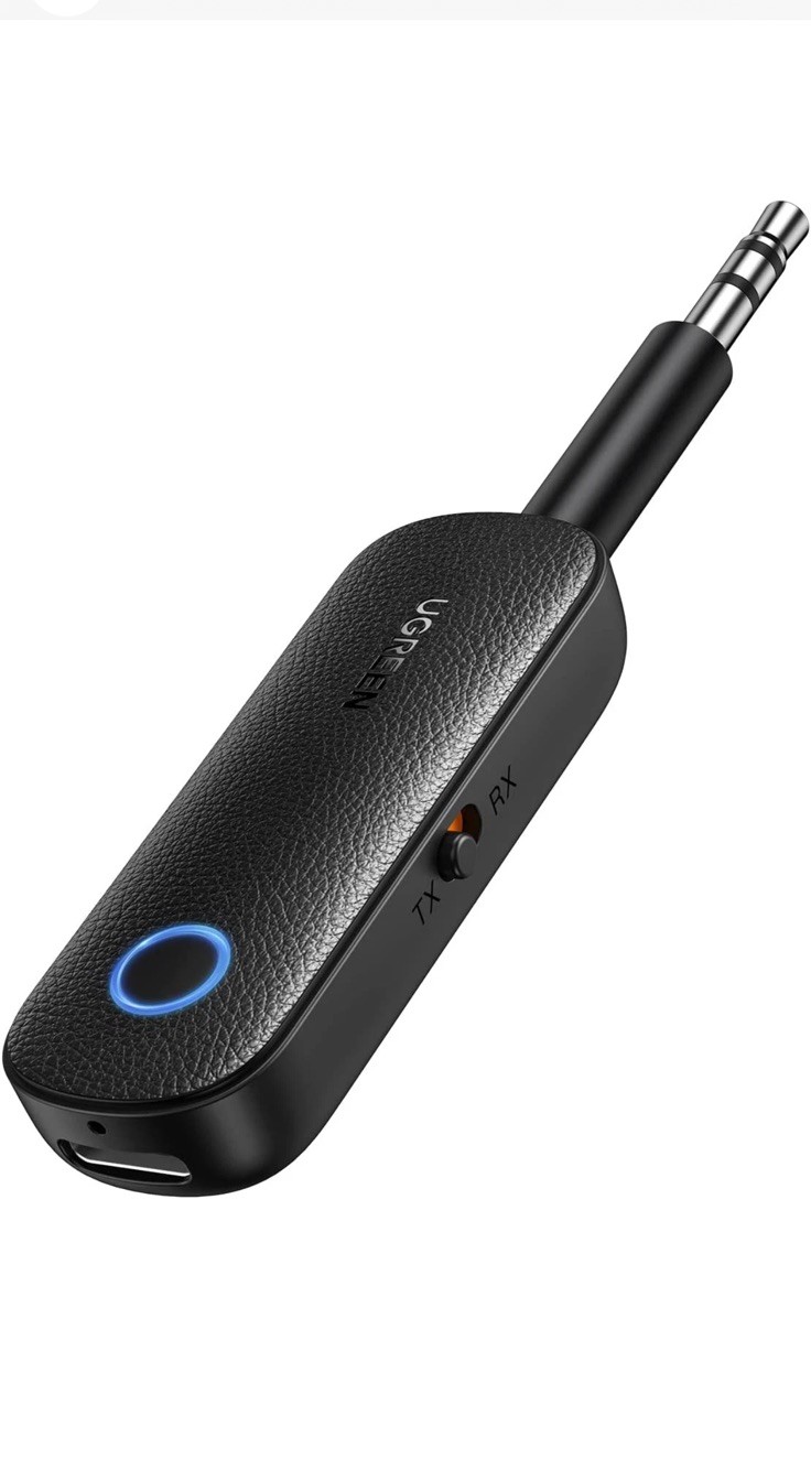 Bluetooth 5.4 2-in-1 Transmitter Receiver for AirPods, TV, and Car Audio