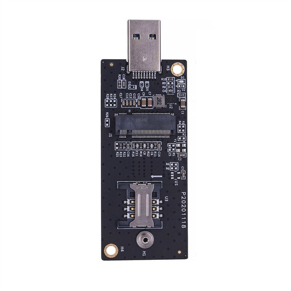 Chenyang NGFF M.2 Key-B WWAN to USB 3.0 Adapter Riser Card For 3G/4G/5G LTE Card