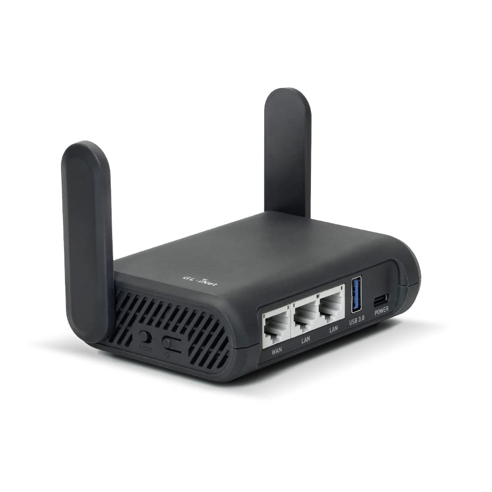GL.iNet GLA1300 Pocket VPN Travel Router  Portable WiFi Router for Travel, Ea...
