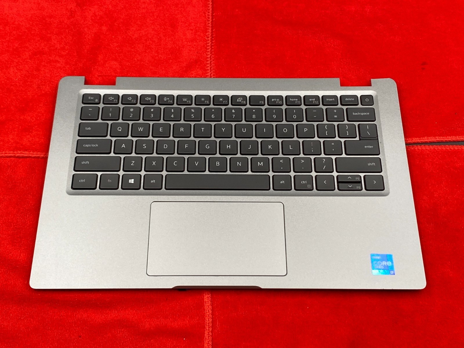 OEM DELL LATITUDE 5420 PALMREST W/BACKLIT KEYBOARD, SPEAKERS, TOUCHPAD GRADE B+