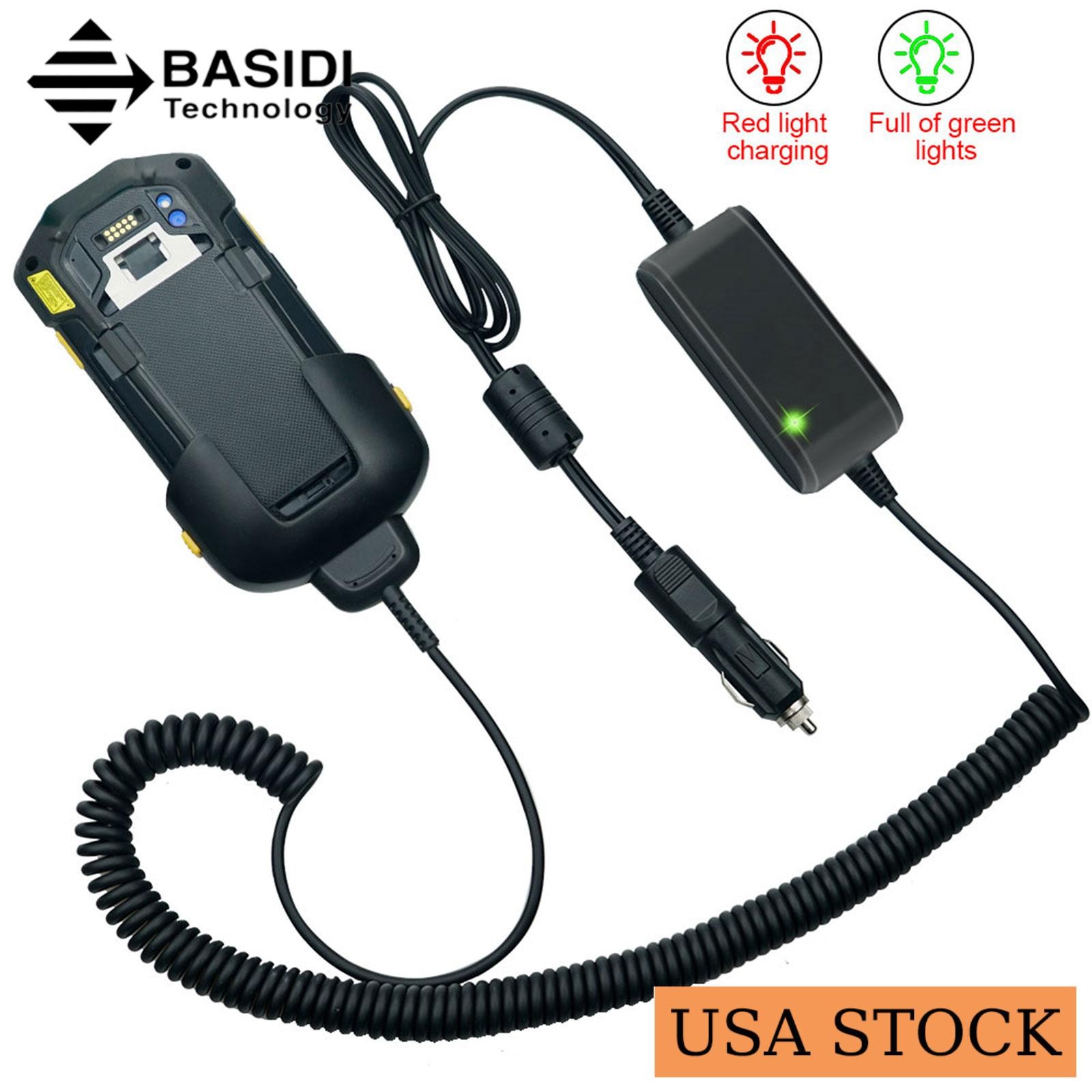 For Zebra Vehicle Auto CHARGER Cable TC70 tc72 TC75 tc77 70X CHG-TC7X-CLA1-01 US
