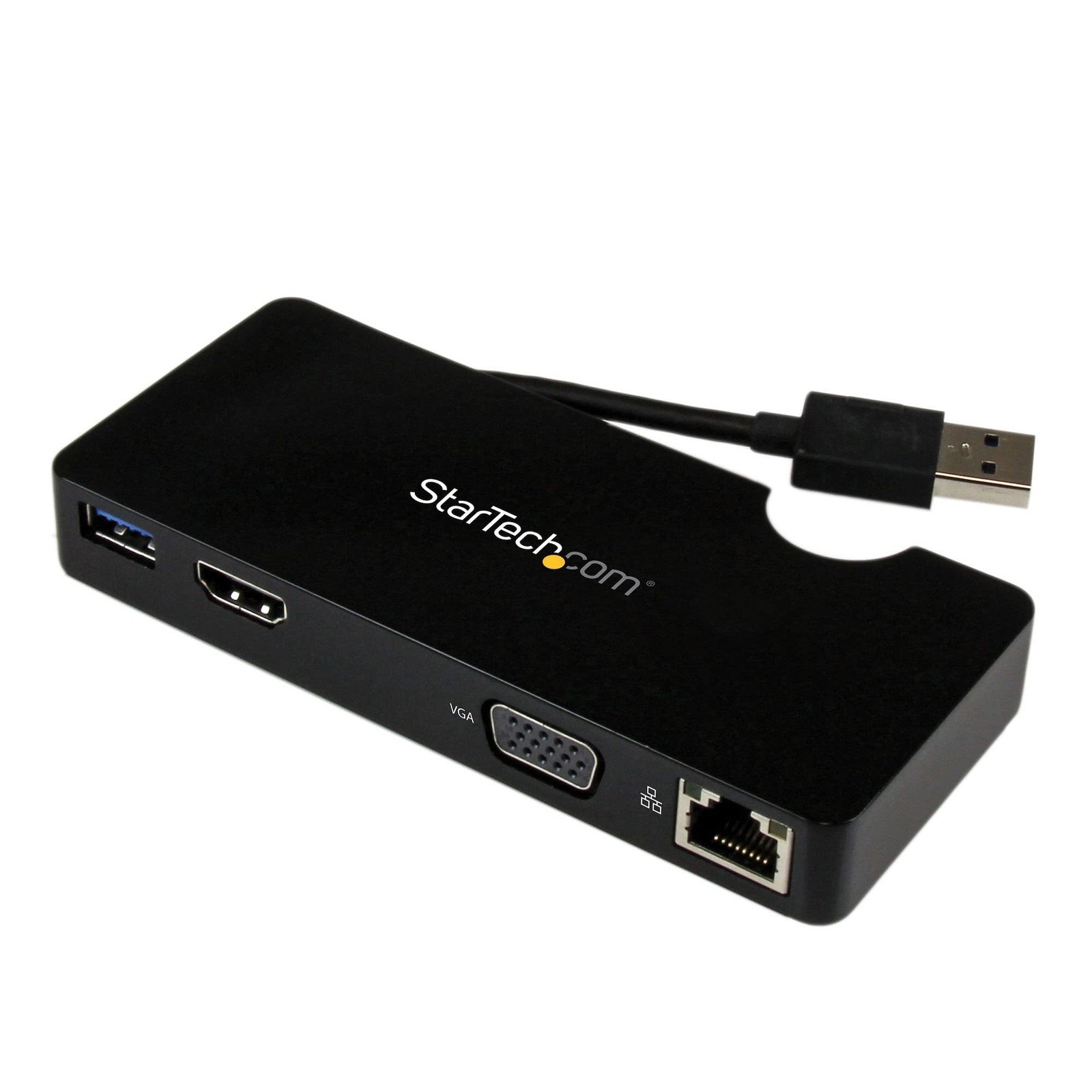 StarTech USB 3.0 Travel Mini Dock HDMI VGA USB GbE USB3SMDOCKHV