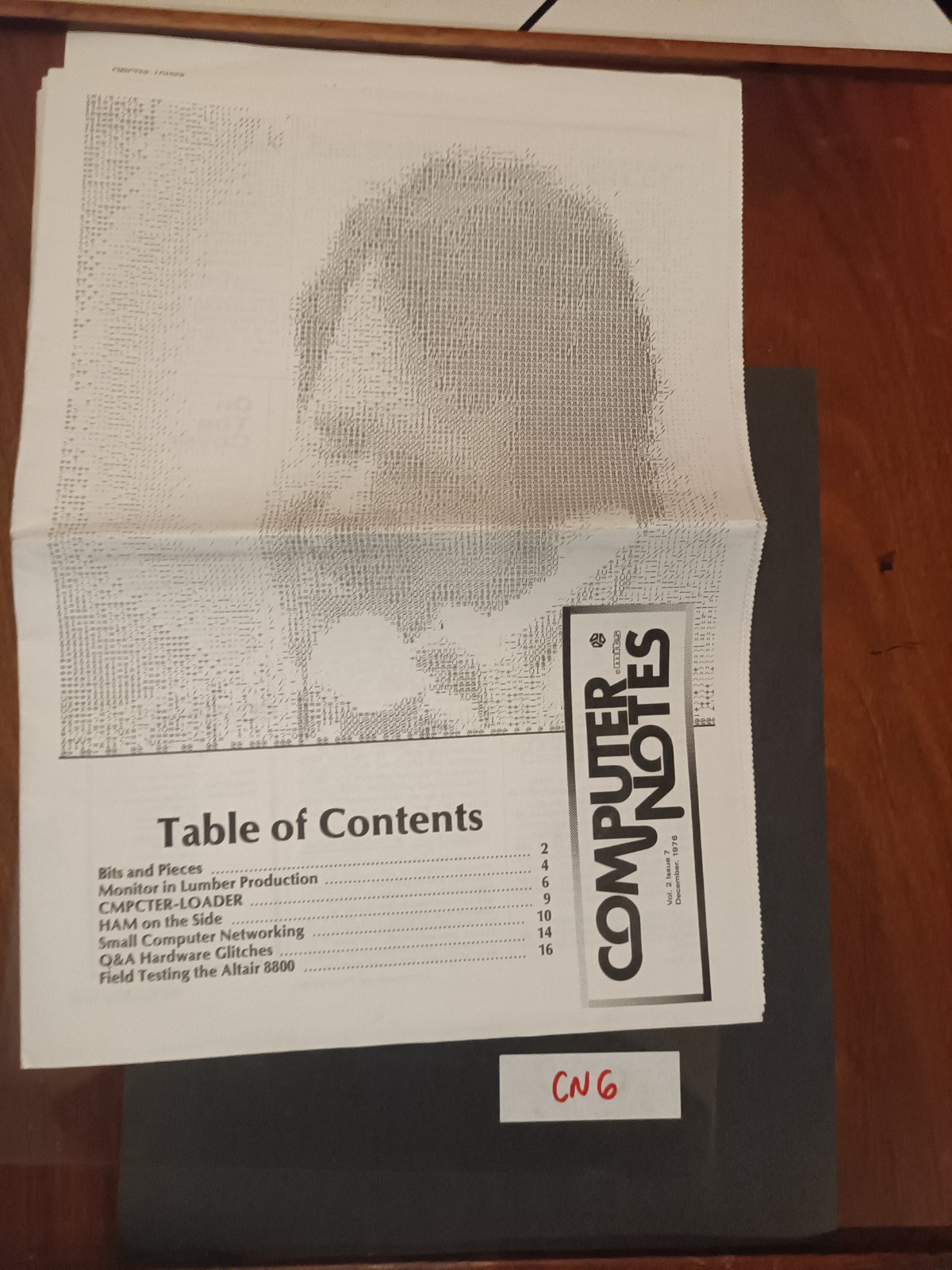 MITS Altair Computer Notes December 1976