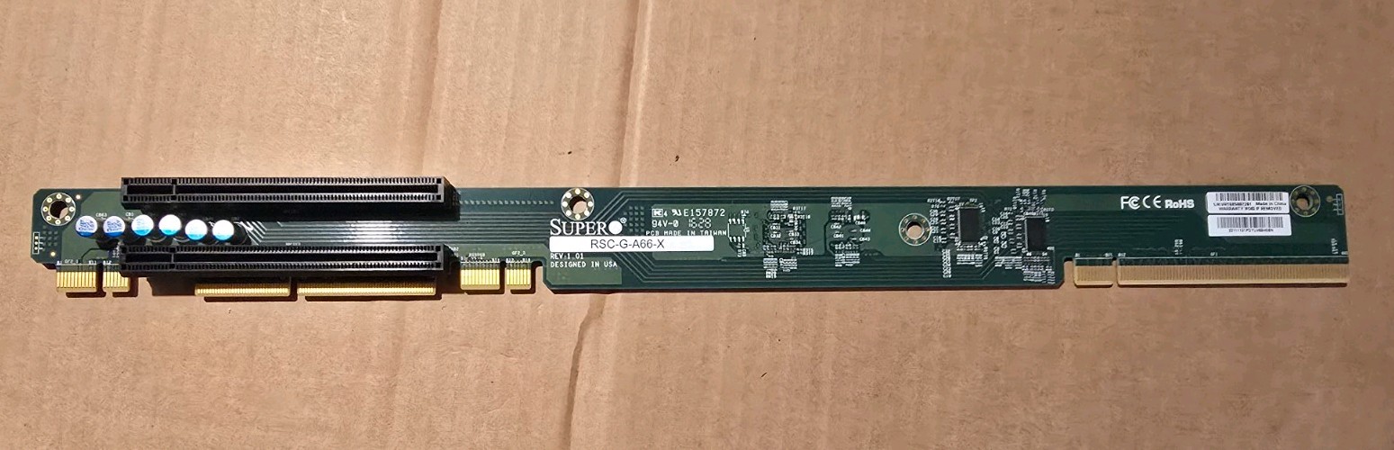 Supermicro Riser Module / Card RSC-G-A66-X PCIe x16