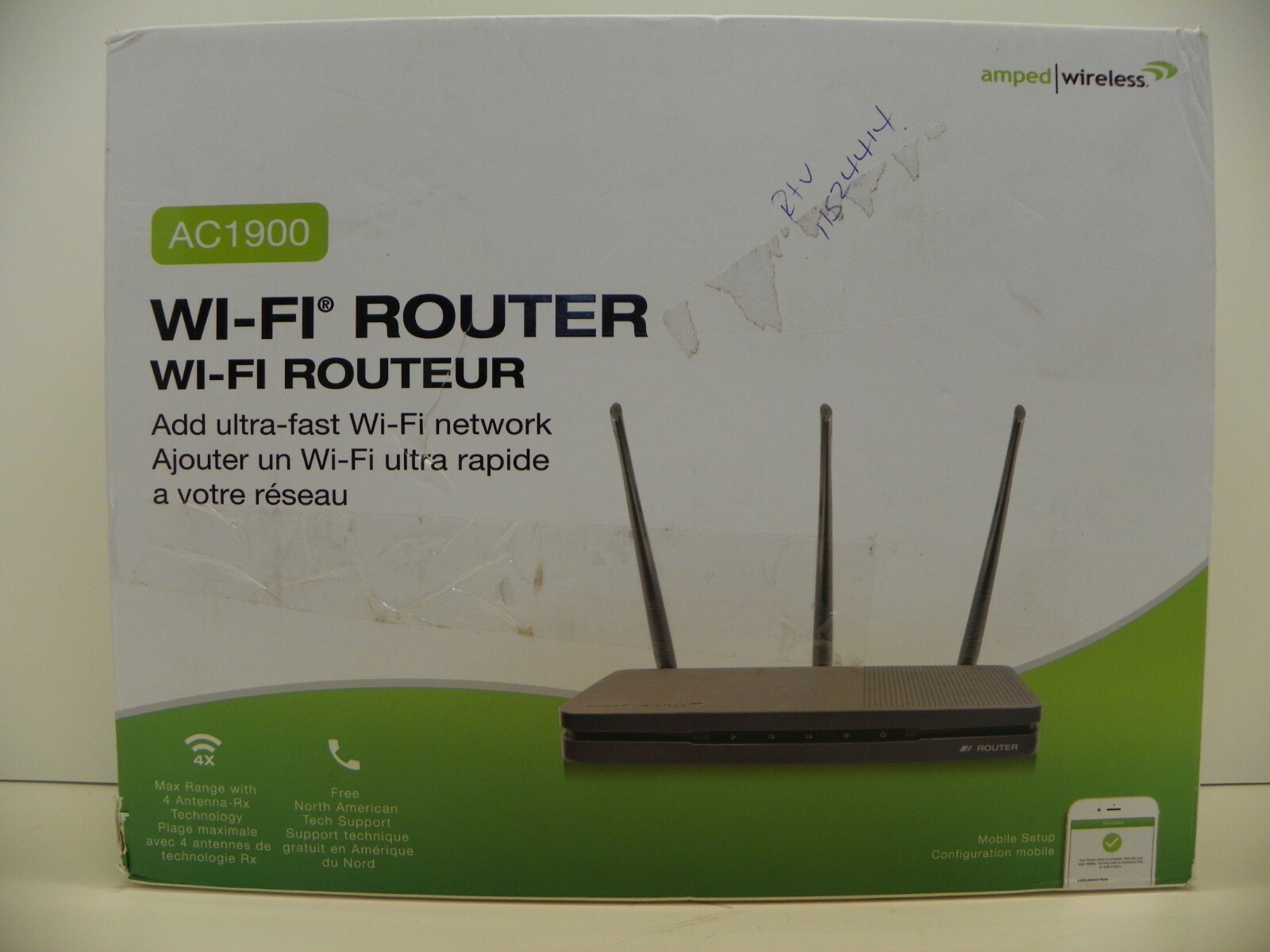 Amped Wireless B1900RT-CA AC1900 Dual-Band Wi-Fi Router