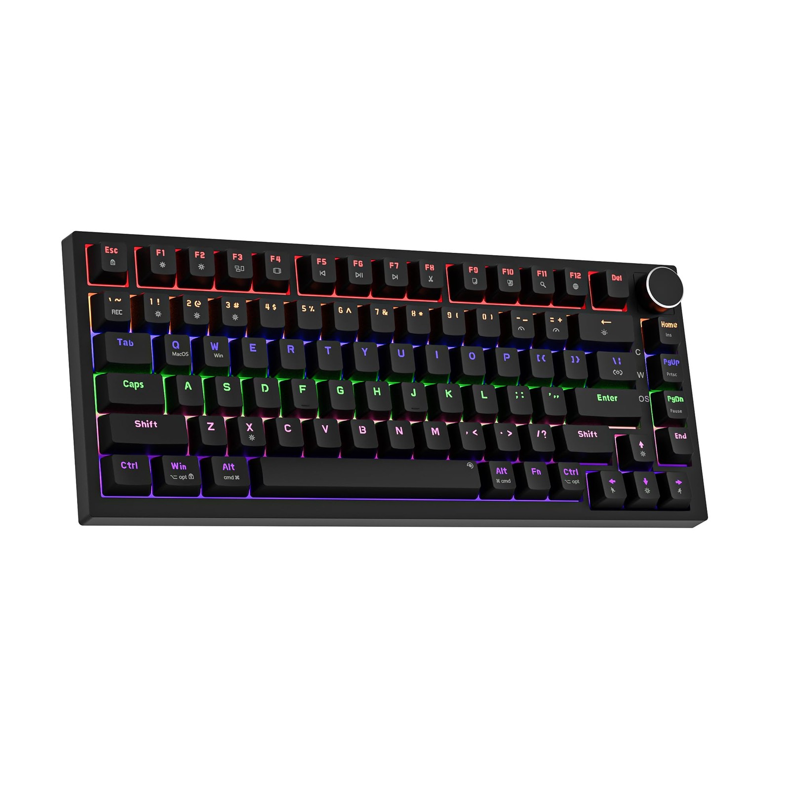 GM326 Mechanical Keyboard,75% Percent Gaming Keyboard,Wired Keyboard