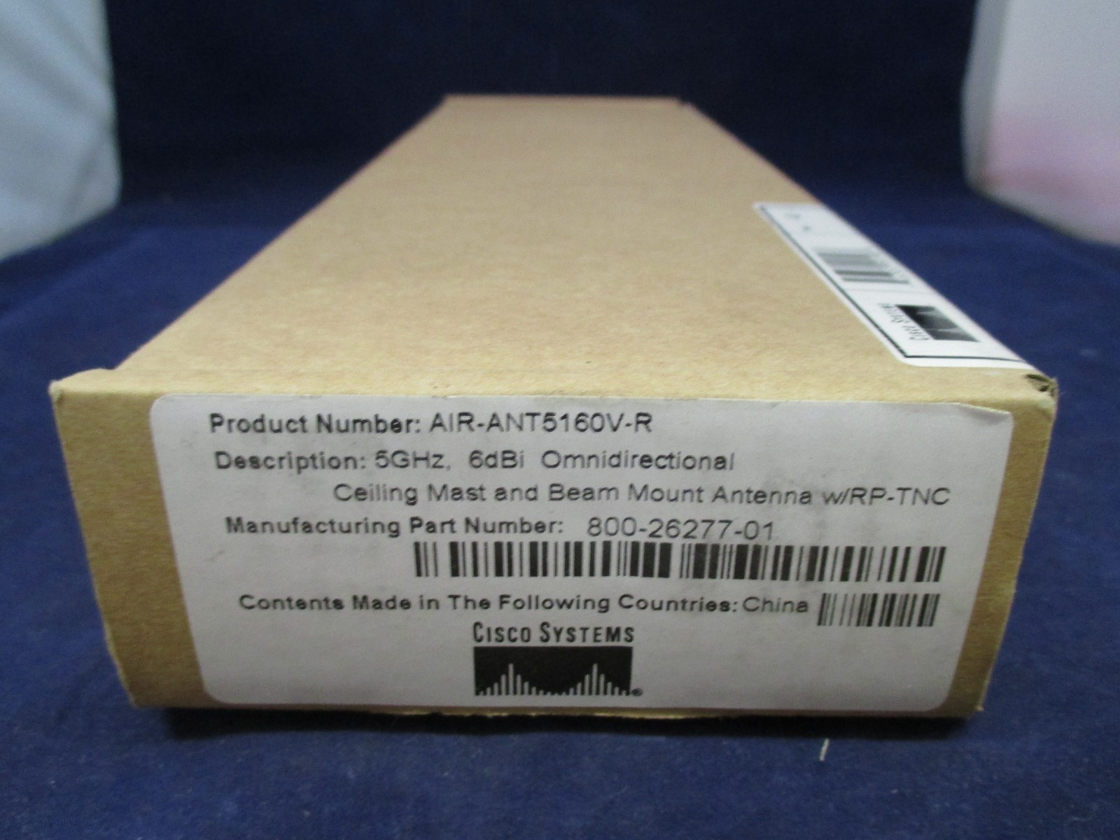 Cisco AIR-ANT5160V-R 5GHz 6dBi Omnidirectional Antenna  new