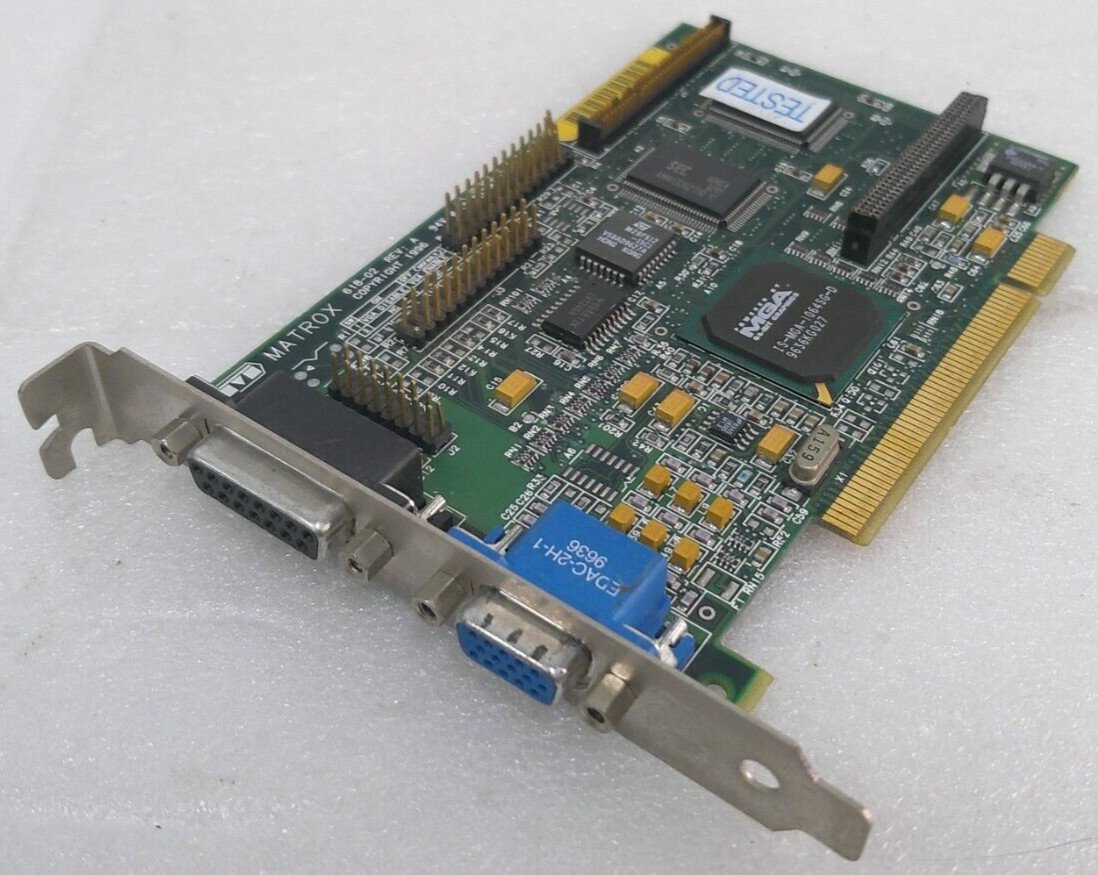 Matrox MGA-MYST/2/GAT, 618-02 Rev A (FCC ID: ID7061800) Video Card