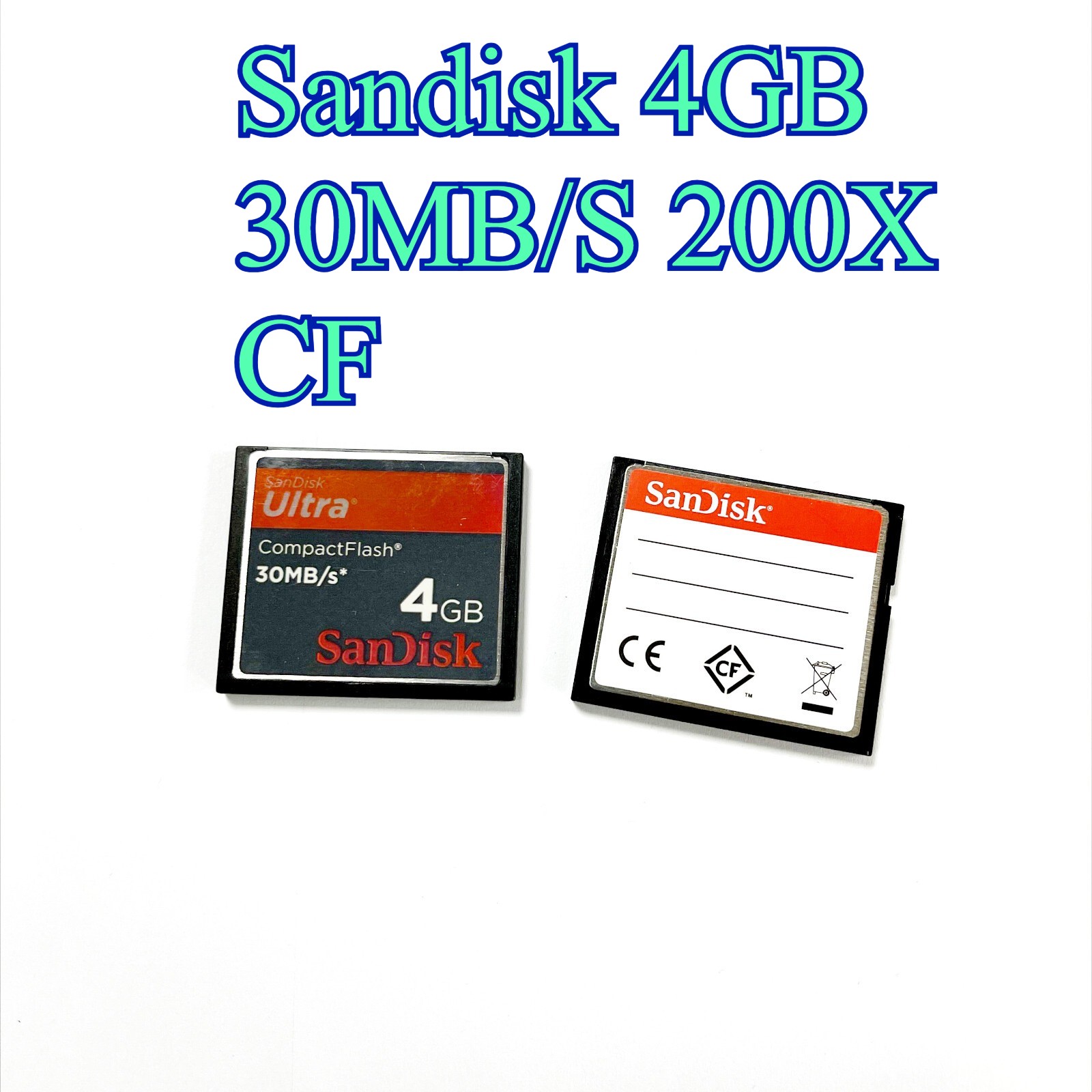Sandisk 4GB 30MB/S 200X CF Memory CARD compact flash card