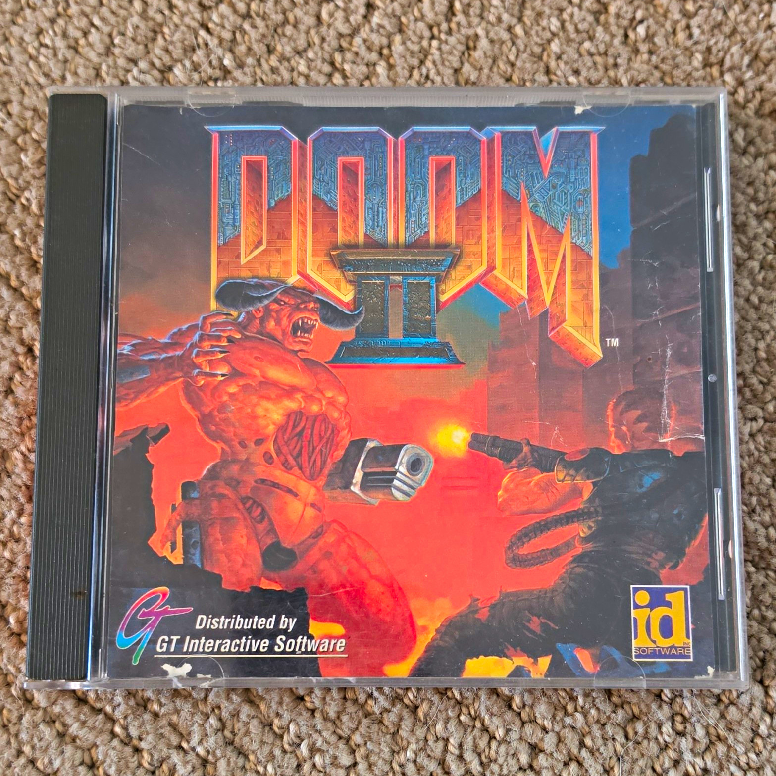 DOOM II PC CD-ROM id software Game on CD (GT Interactive) Jewel Case