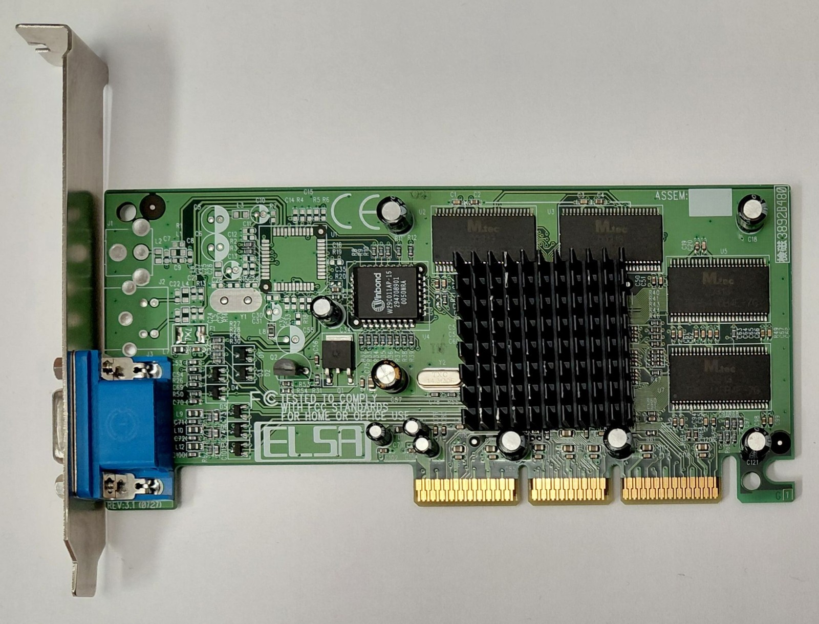 ELSA Erazor III LT G AGP Graphics Card (Nvidia Riva TNT2 M64, 32MB, Retro, 2000)