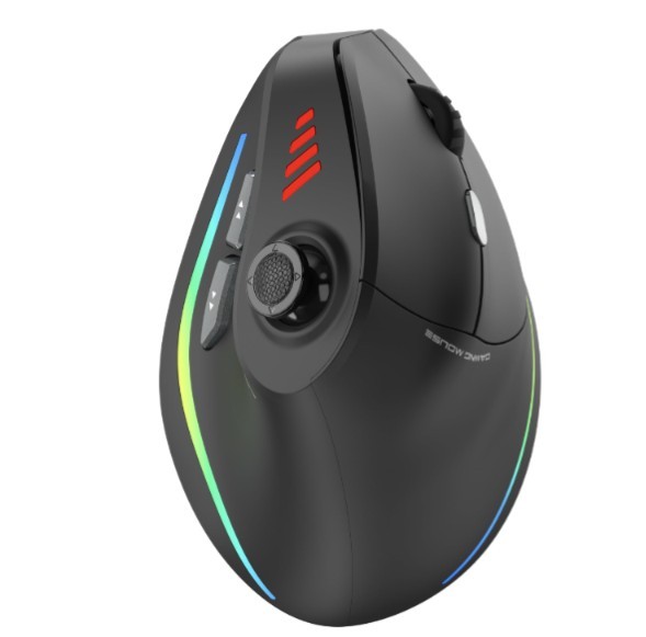 Wireless Vertical Gaming Mouse 5D Rocker 24000 DPI 12 Button 