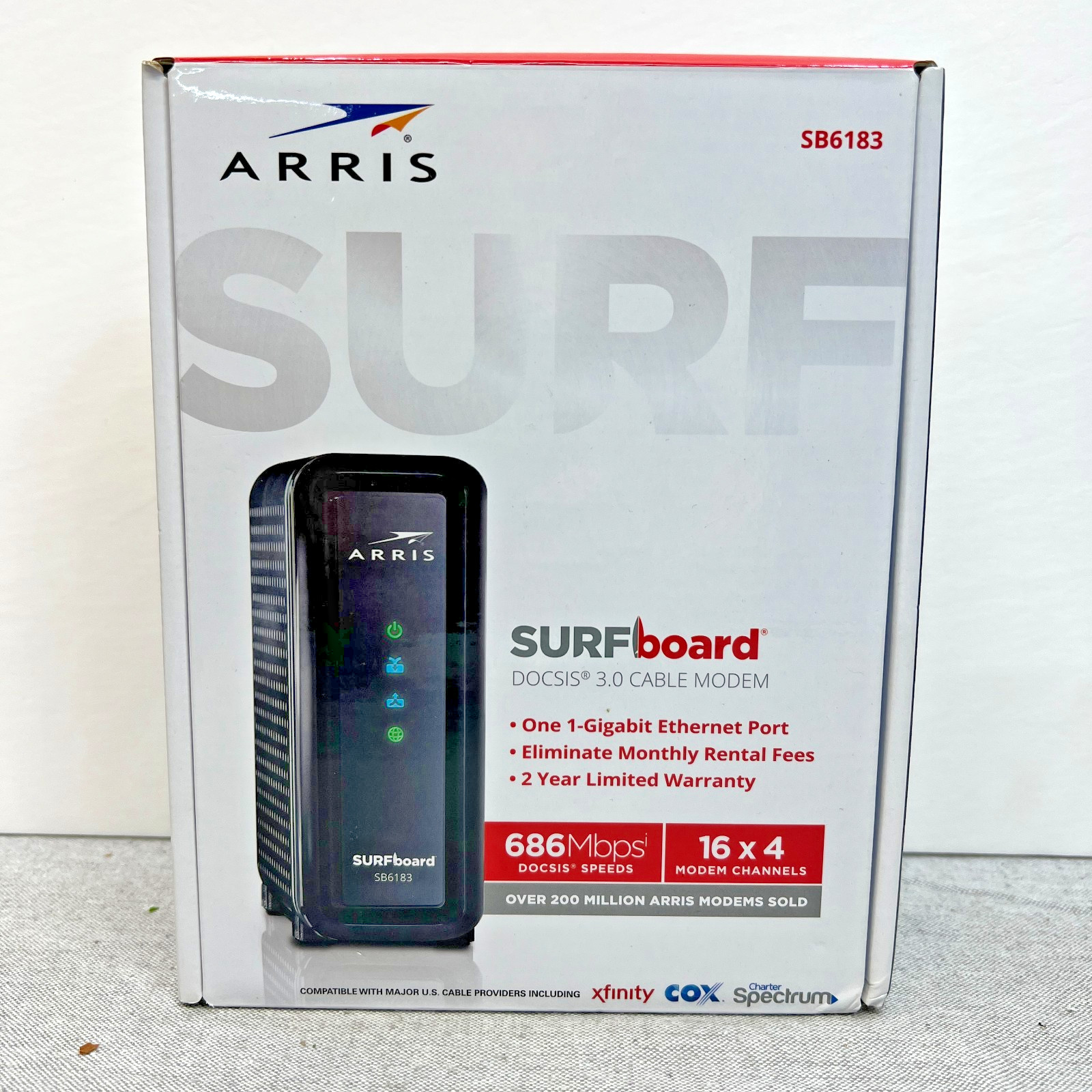 Arris SURFboard SB6183 DOCSIS 3.0 Cable Modem