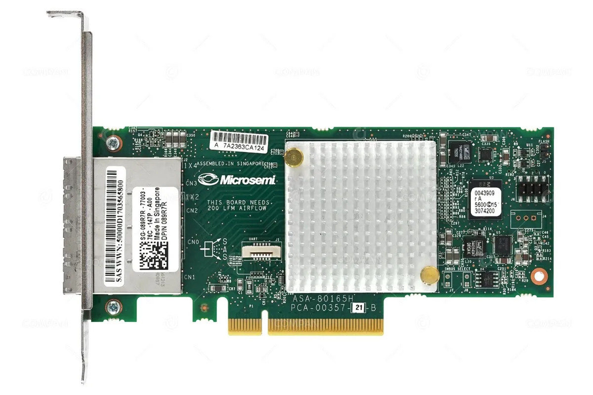 Storage controller Dell Compellent 80165H Adapter 12Gb SAS PCIe 3.0x8 89R7R