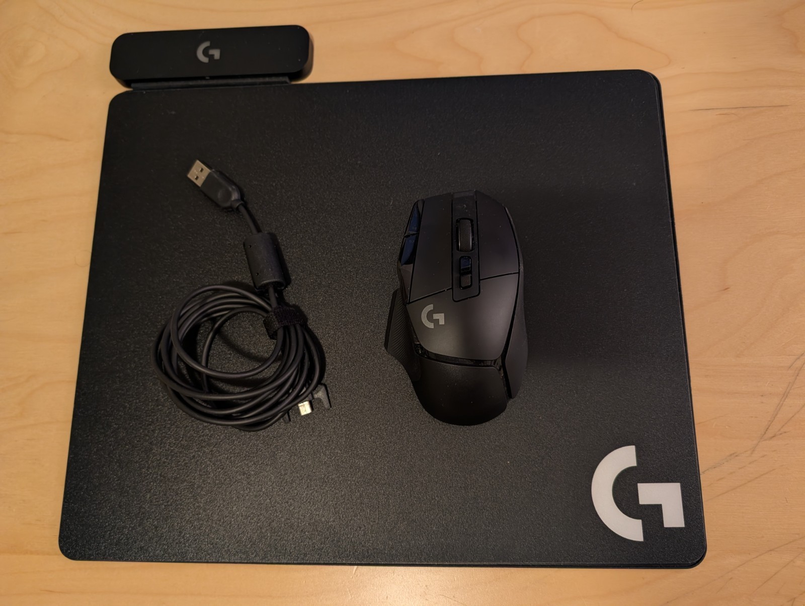 Logitech G502 X Lightspeed Wireless Gaming Mouse + Powerplay 2 Charging Mat