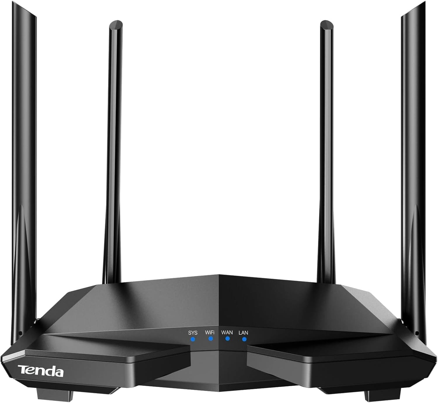 AC1200 Smart WiFi Router, High Speed Dual Band Wireless Internet Router with Sma