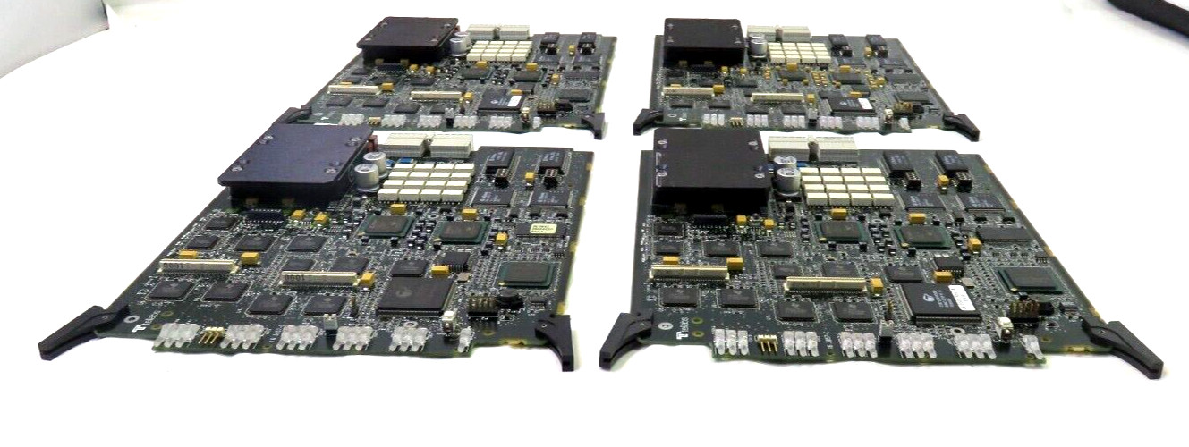 TELLABS 82.V3115T03 Rev. G Net Control Module, Lot of 4, FOR PARTS/ REPAIR