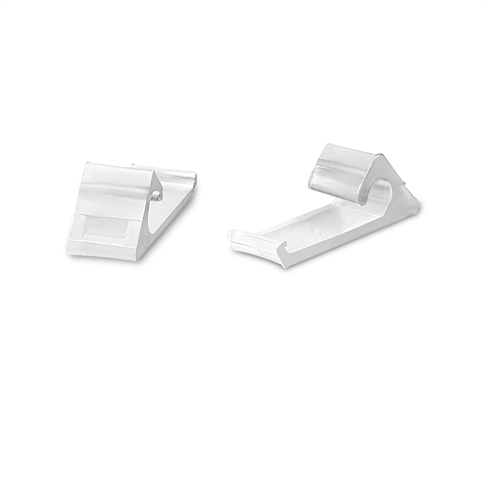 Nylon Siding Clips 100-Pack White for RG6/RG59 Coax Cable Wire Management