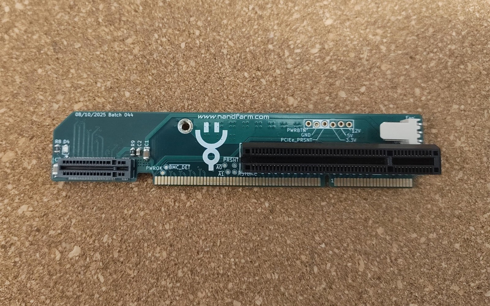 PowerRiser for Lenovo P340 P350 M90q Tiny6 Riser Card with NVMe slot 5C50W00877