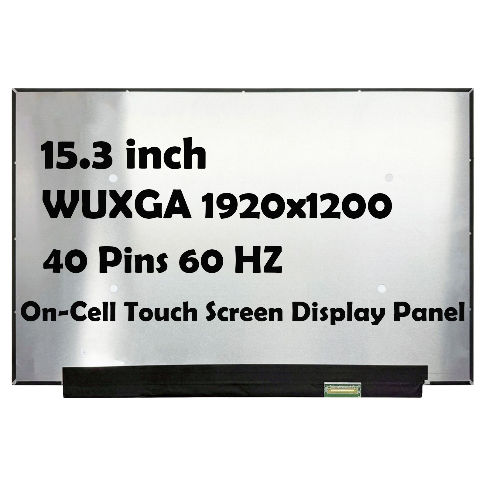 NV153WUM-T41 V8.0 LCD LED Touch Screen 15.3" FHD+ On-Cell Touch Display Panel