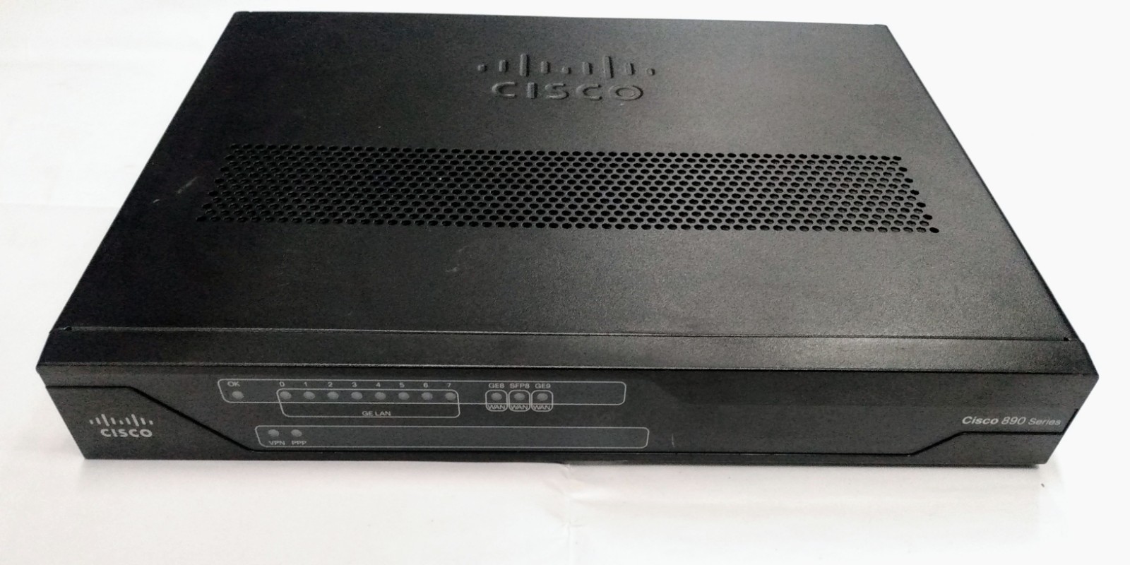 CISCO 892FSP 8-Port Gigabit Security Router GigE WAN SFP  w/ PWR
