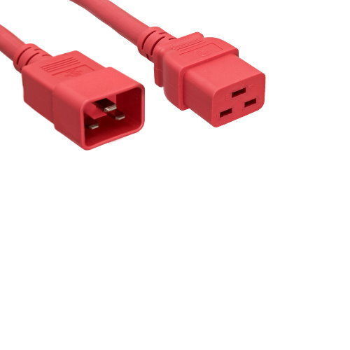 10' Red AC Power Cable for HPE HP 242867-005 Cabinet Power Supply Jumper Cord