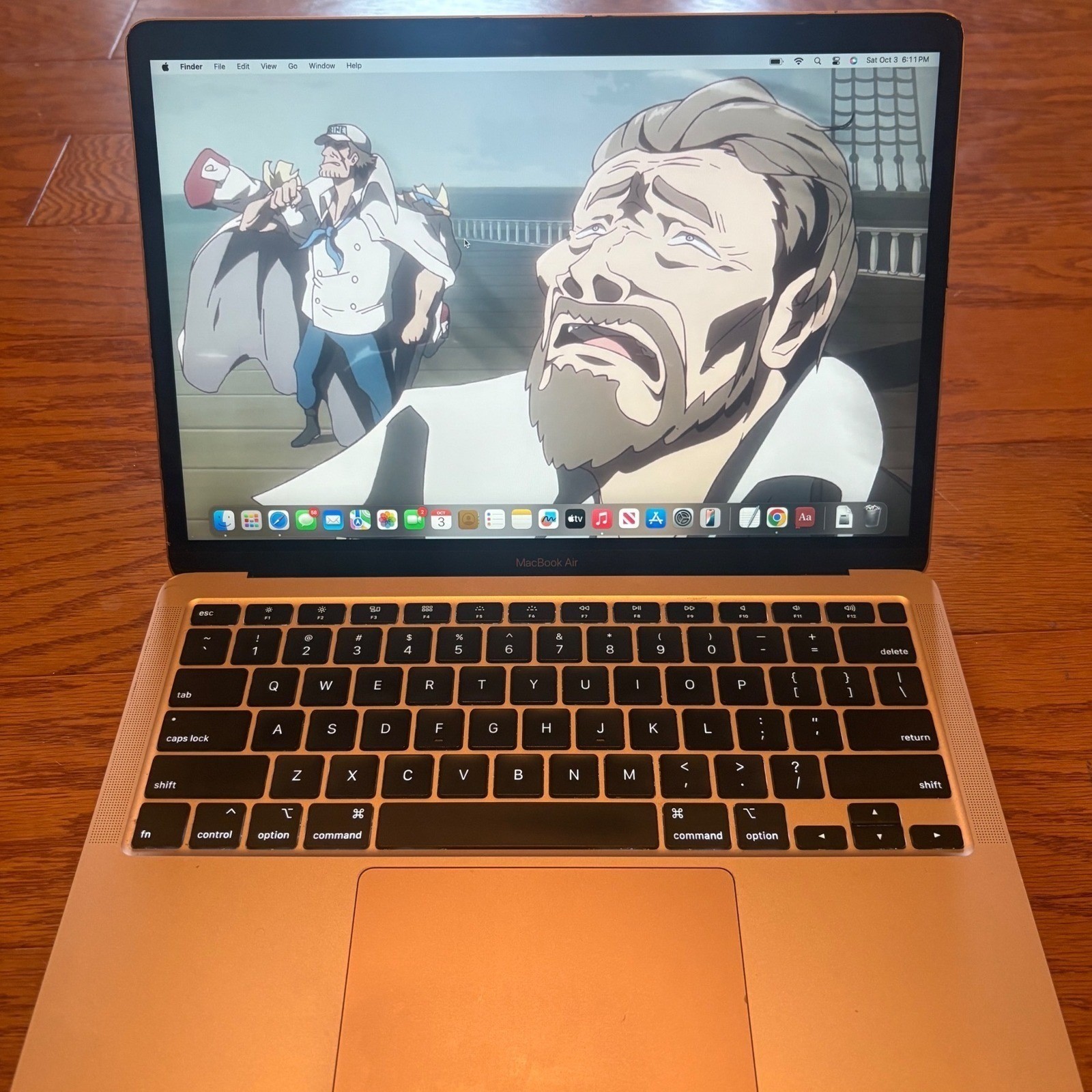 Apple MacBook Air 2020 13" Gold Intel Core i3 8GB RAM 256GB SSD macOS Sequoia