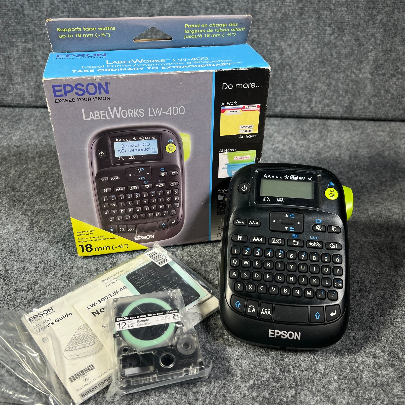 EPSON LabelWorks LW-400 Label Printer - New in Box