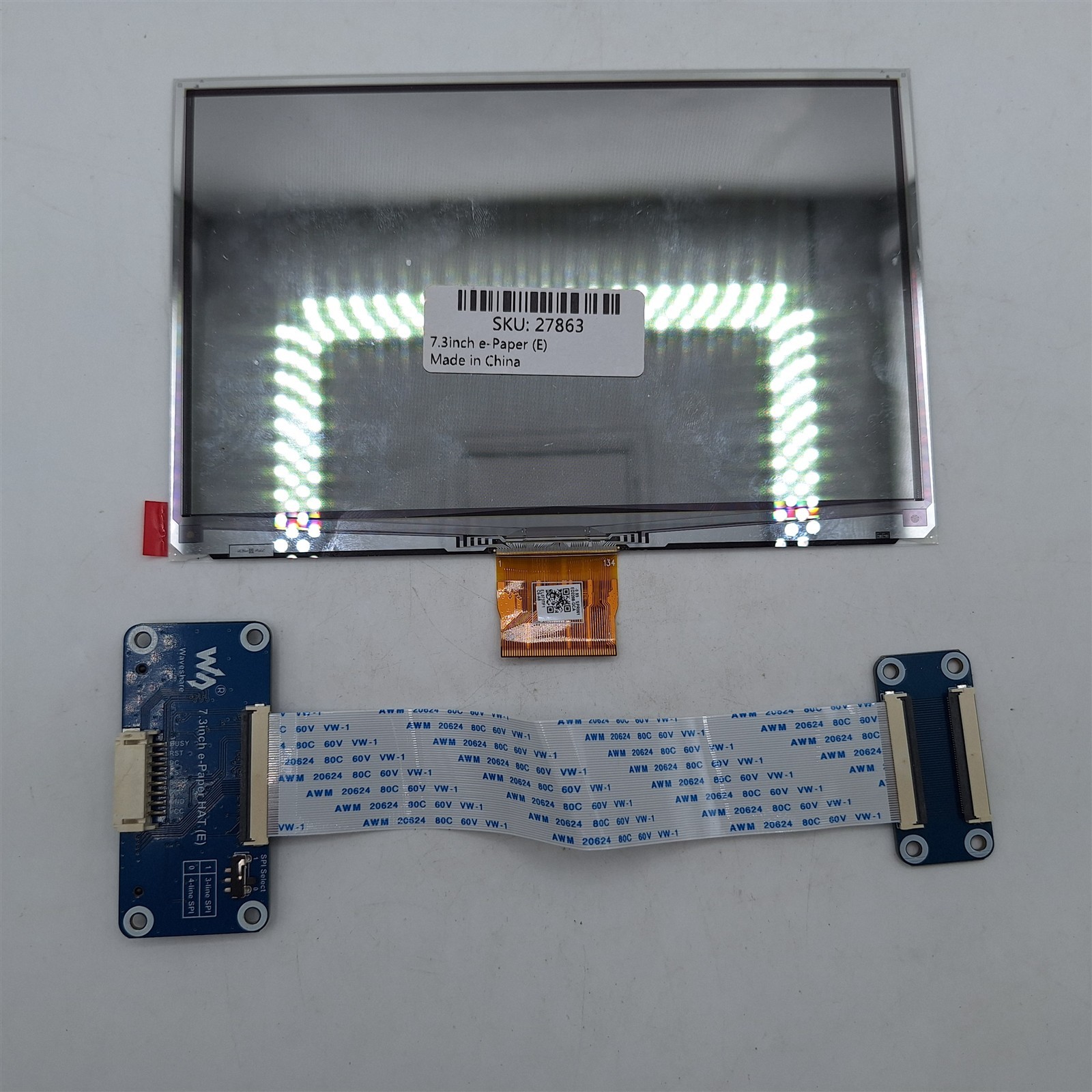 Waveshare 7.3inch 6-Color E-Paper Display Module