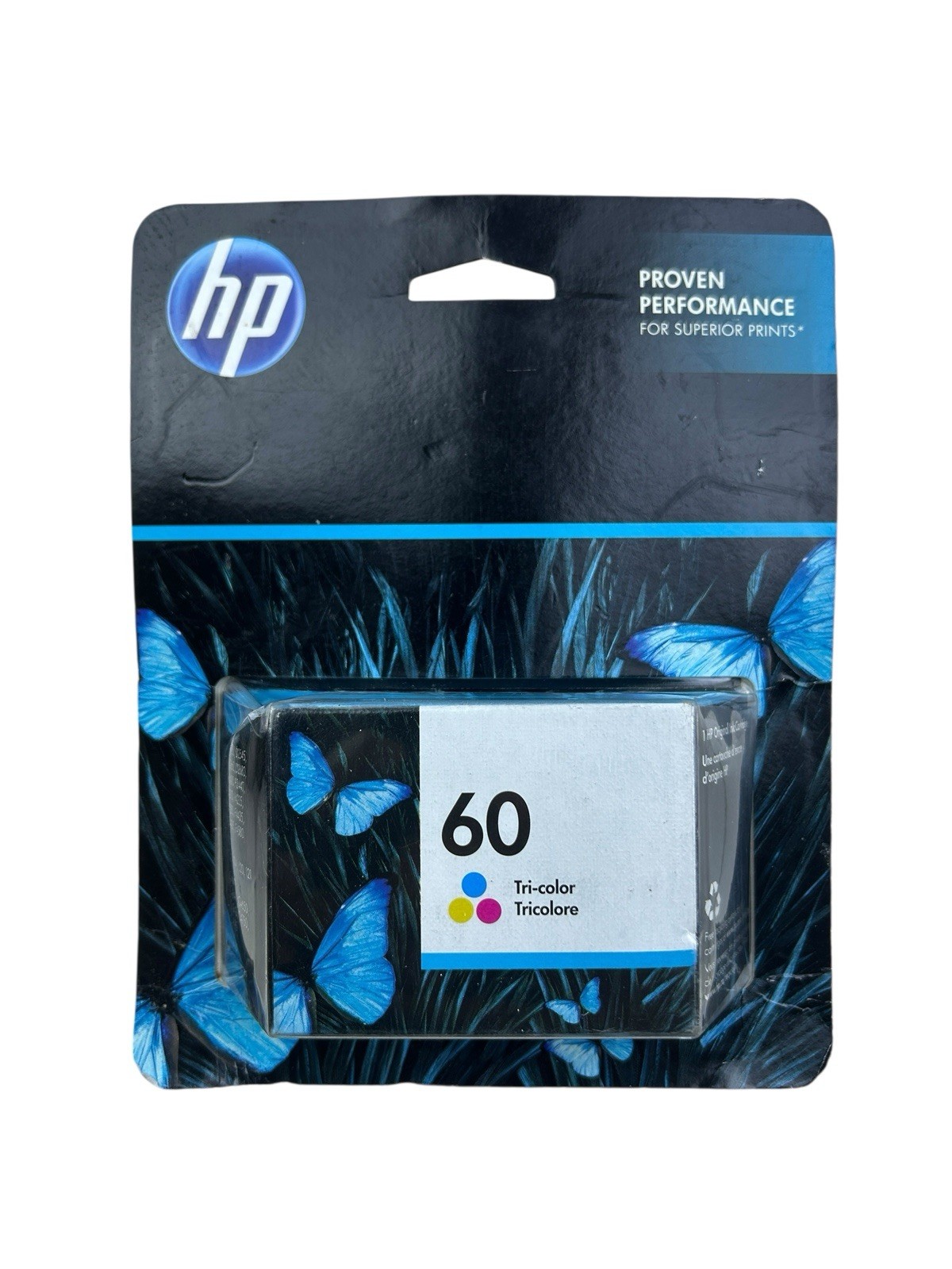 Genuine HP 60 Tri-Color Ink Print Cartridge CC643WN EXP 01/2021 New Sealed