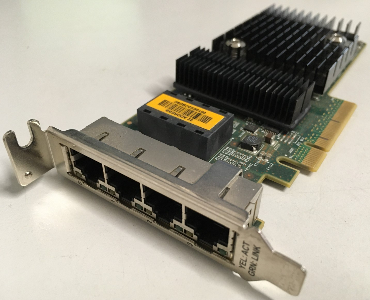 7055021 Sun Oracle ATLS21QGE Quad Port PCIe Gigabit UTP Ethernet Adapter Low Pro