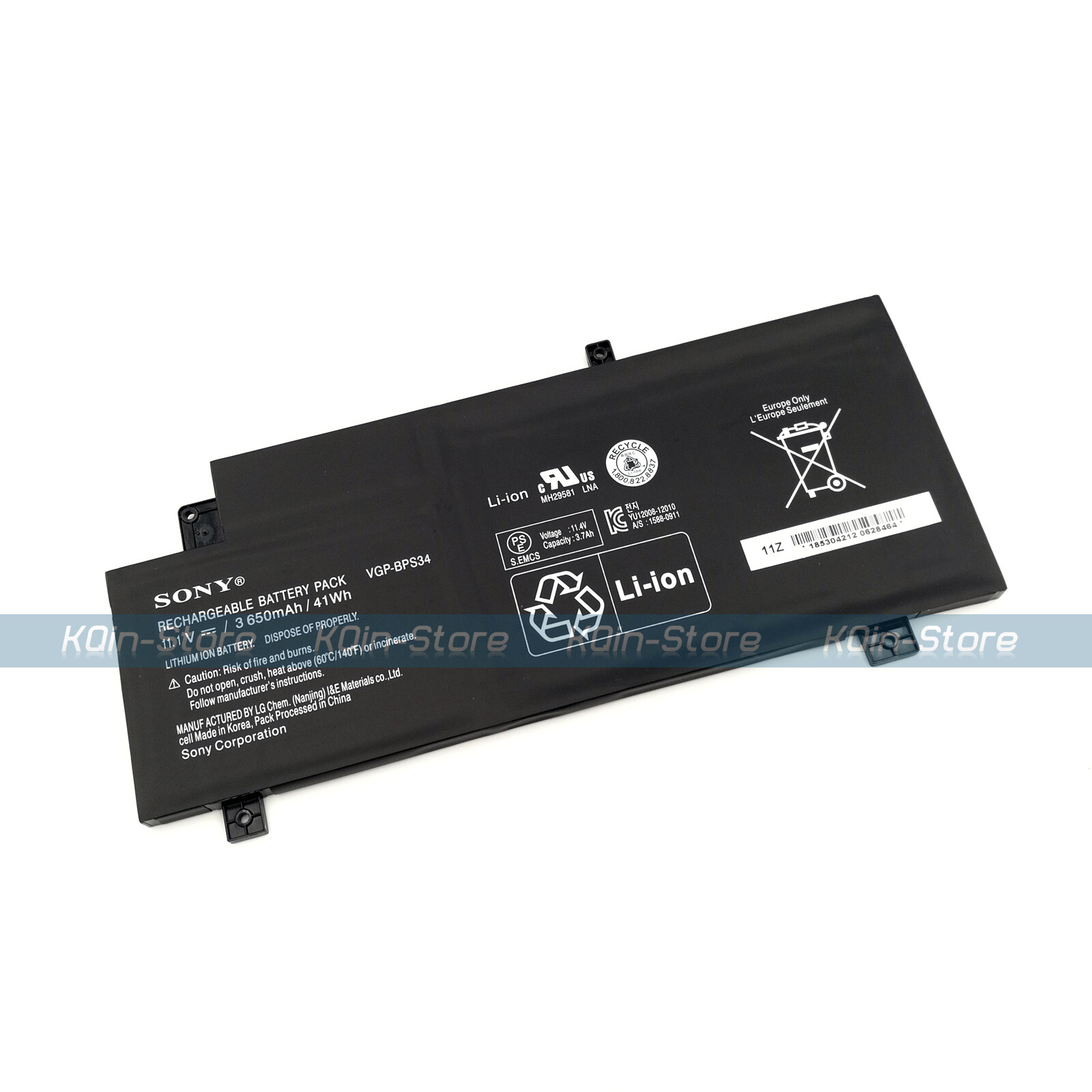 New Genuine VGP-BPS34 VGP-BPL34 Battery for Sony VAIO FIT 15 SVF15A SVF15A1ACXB