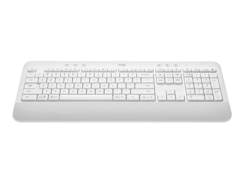 Logitech Signature K650 Comfort Full-Size Wireless Keyboard with Wrist Rest -...