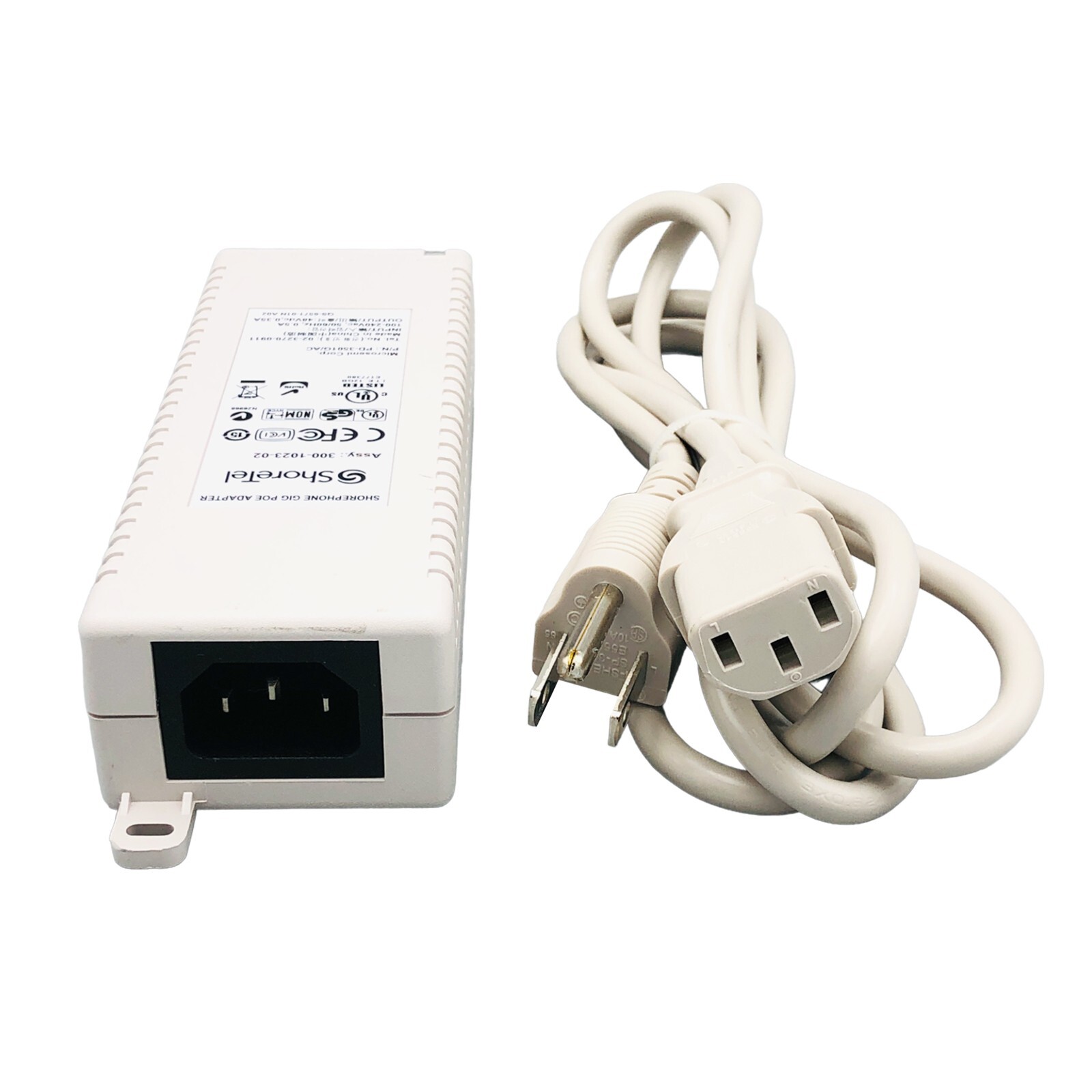 Original ShoreTel AC Adapter For IP Phone 115M Power over Ethernet Desktop Phone