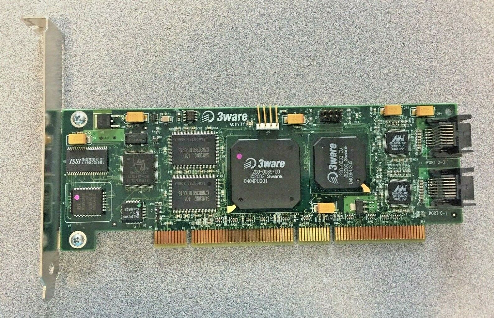 3ware 8506-4LP SATA RAID Controller Card - 4 Ports